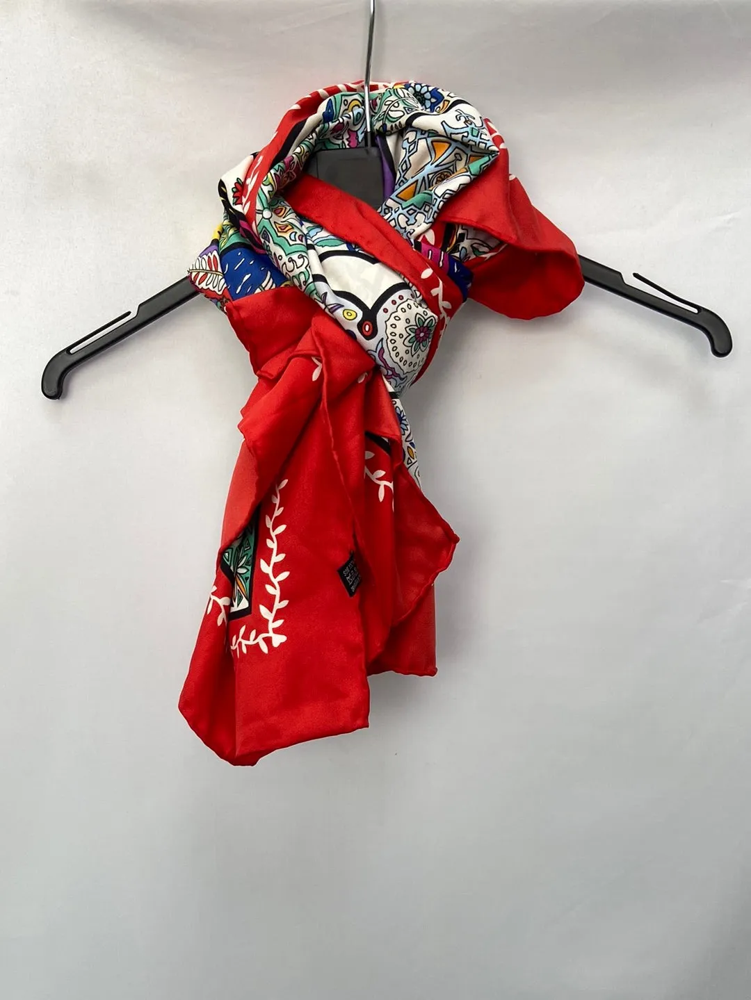 OTRAS.Pañuelo oversized 100% seda