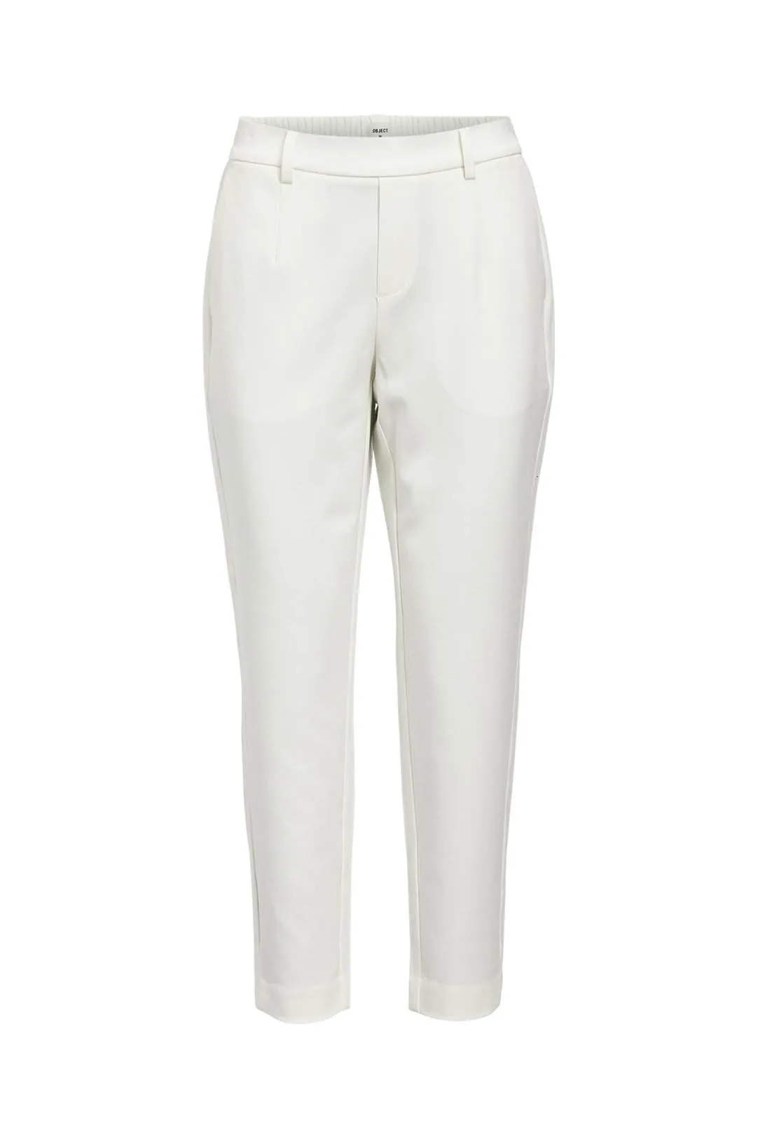 PANTALON TELA SLIM OBJLISA BLANCO