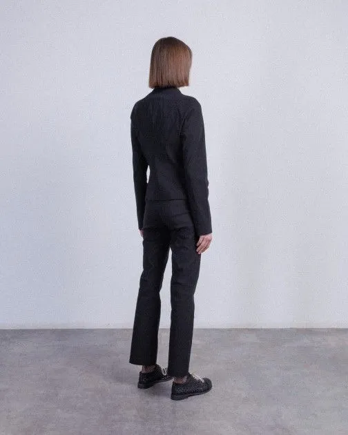 pantalones clásicos Malloni M24E70460 Negro