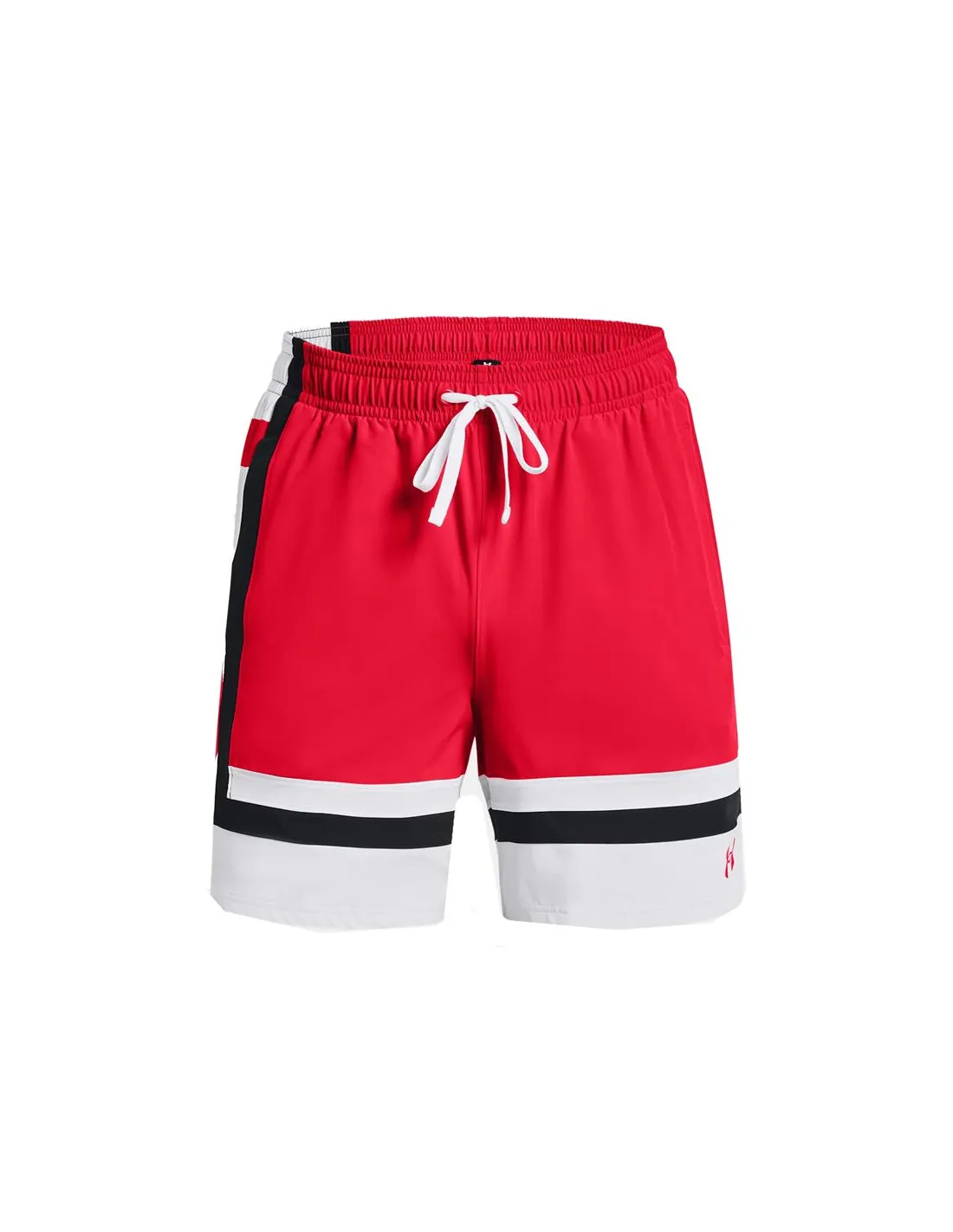 Pantalones de Baloncesto Under Amour Baseline Woven short t Ii Red Hombre