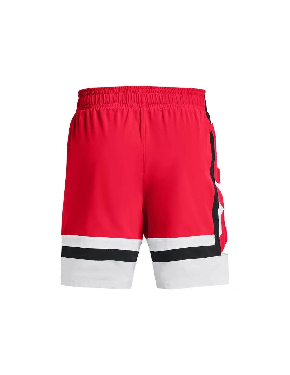 Pantalones de Baloncesto Under Amour Baseline Woven short t Ii Red Hombre