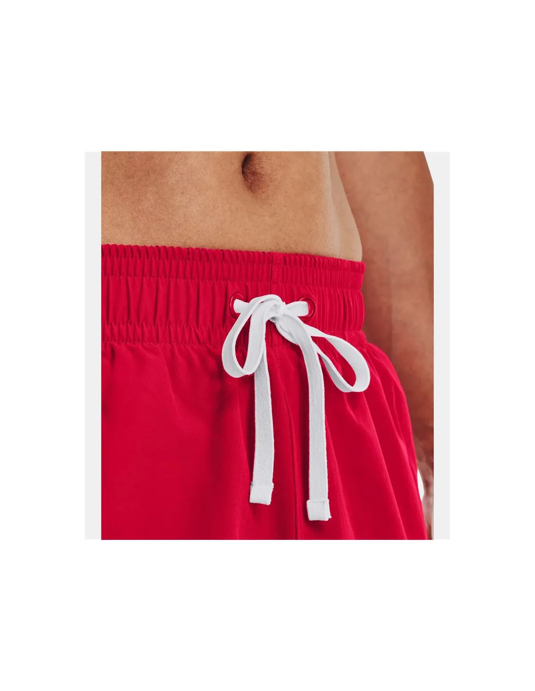 Pantalones de Baloncesto Under Amour Baseline Woven short t Ii Red Hombre