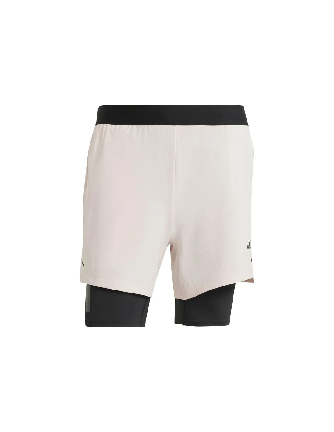 Pantalones de Fitness Power 2In1 Hombre Rosa