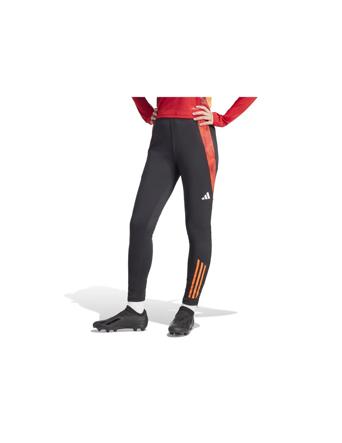 Pantalones de Fútbol adidas Tiro24 C Mujer Negro