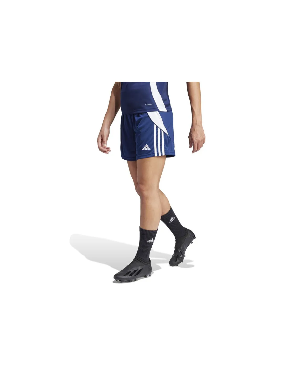 Pantalones de Fútbol adidas Tiro24 Mujer Azul