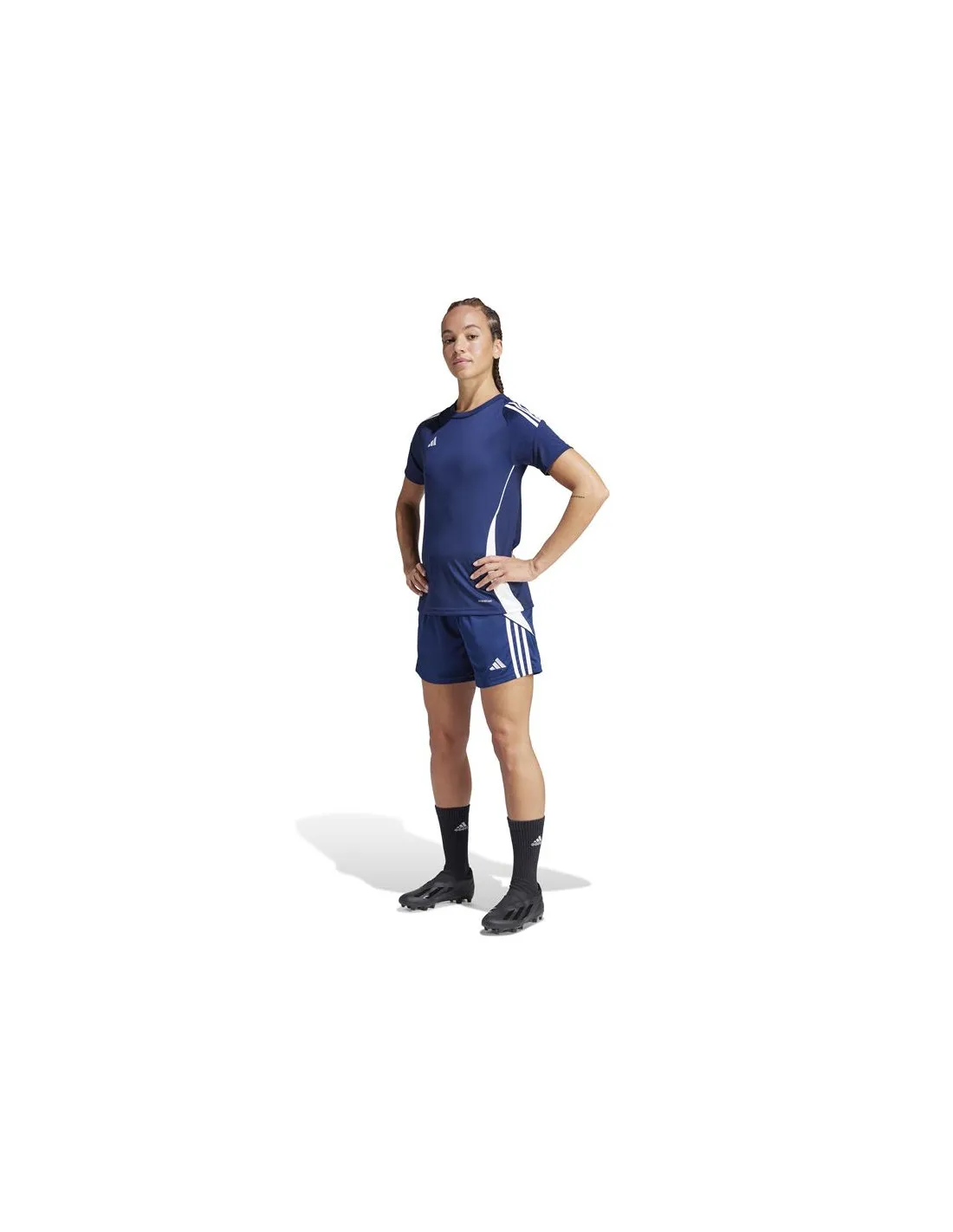 Pantalones de Fútbol adidas Tiro24 Mujer Azul