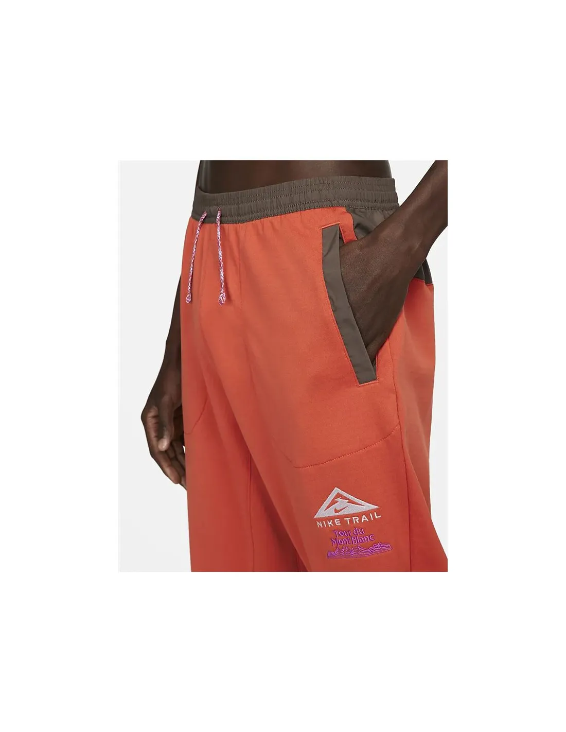 Pantalones de trail running Nike Hombre Orange