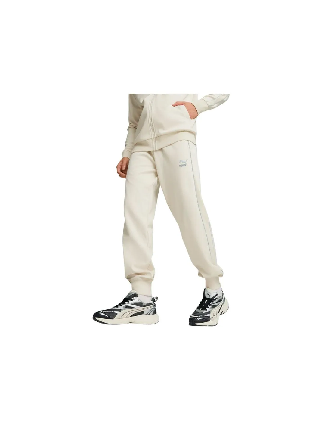 Pantalones Puma T7 Track Beige Hombre