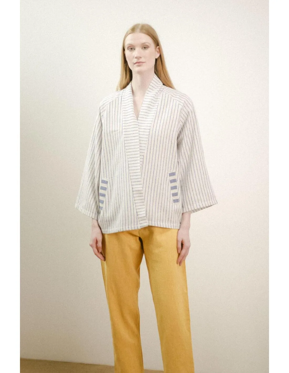 PANTALÓN DE TRAJE AMARILLO PAN PRODUCTO BÁSICO
