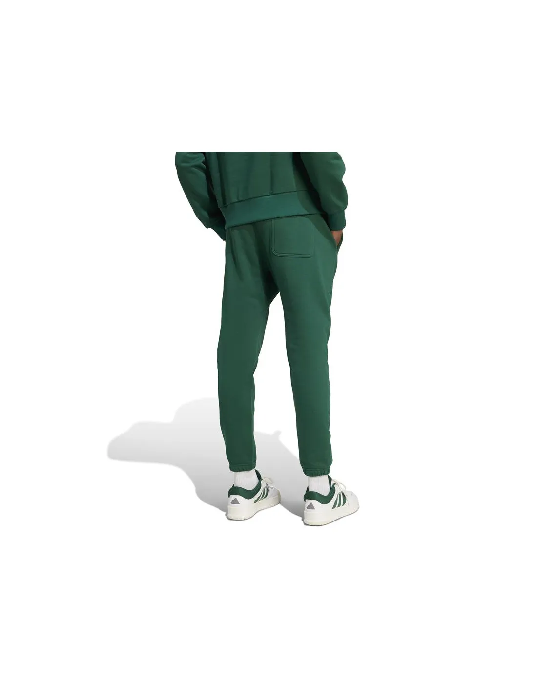 Pantalón adidas All Szn Fleece Regular Tapered Hombre Verde Oscuro