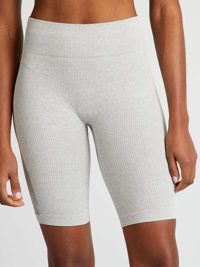 PANTALóN CICLISTA DE PUNTO DE CANALé  GRIS