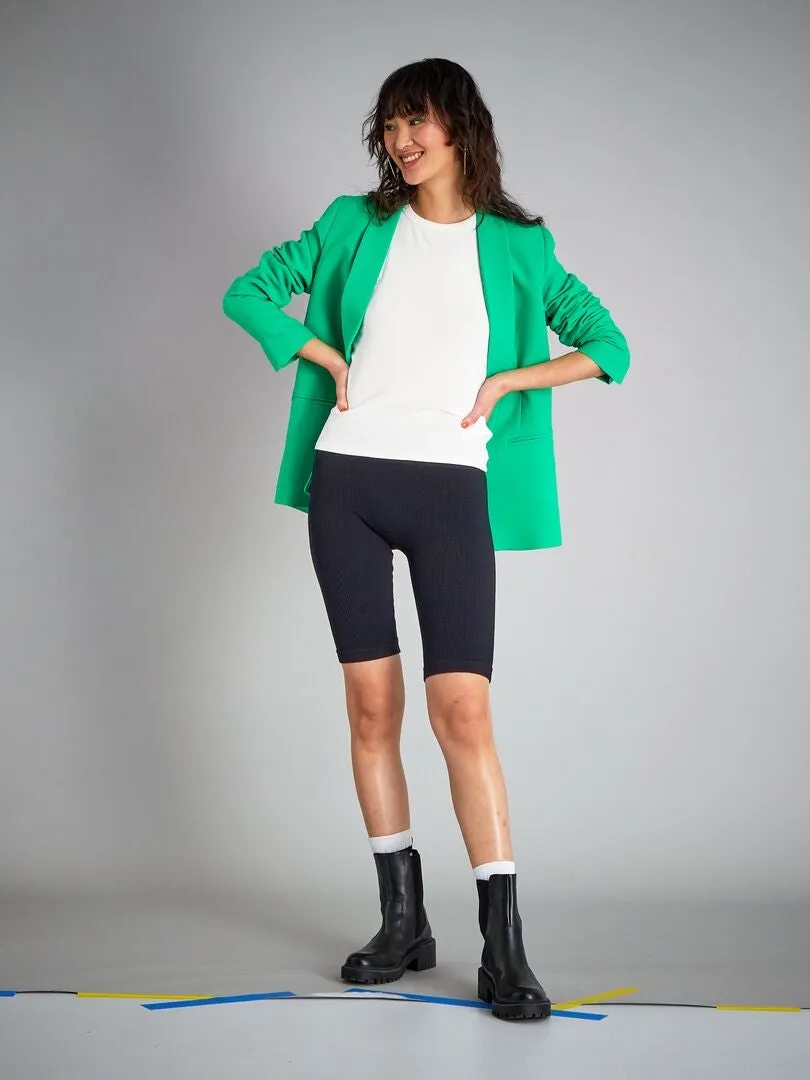 PANTALóN CICLISTA DE PUNTO DE CANALé  NEGRO