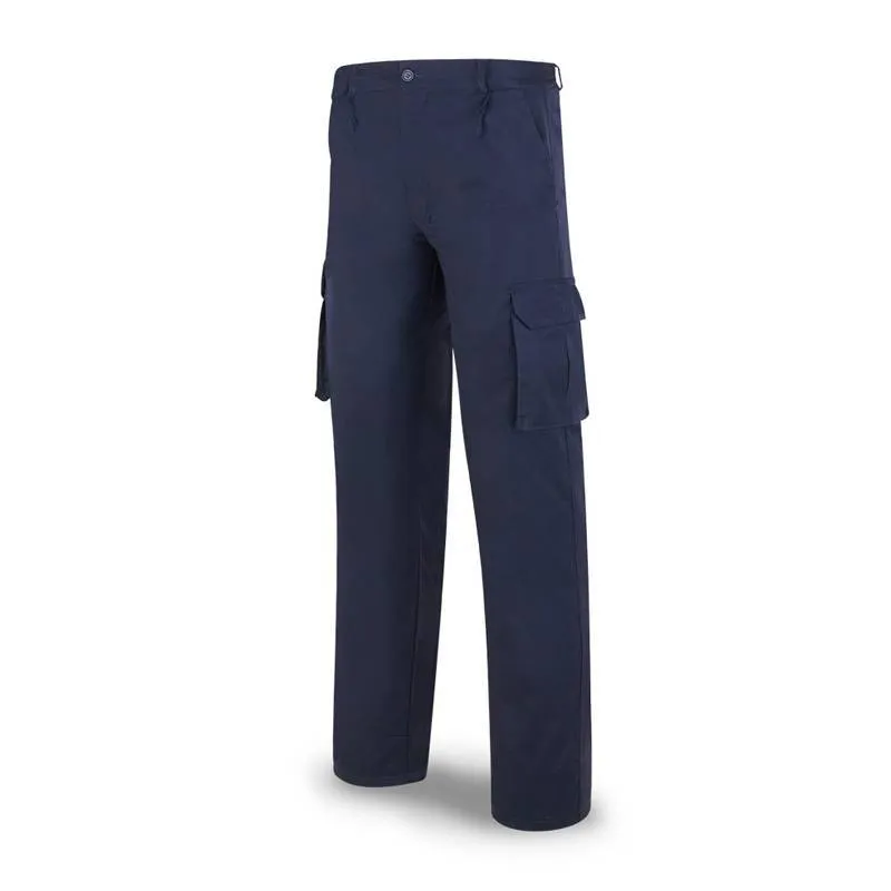 Pantalón de algodón de 245 gr. Color azulina