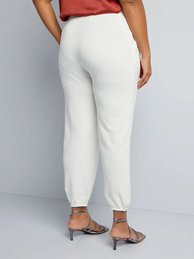 PANTALóN DE CHáNDAL  BLANCO