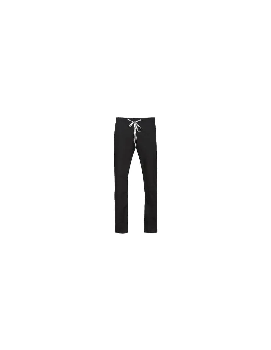 Pantalón de cocina con goma negro