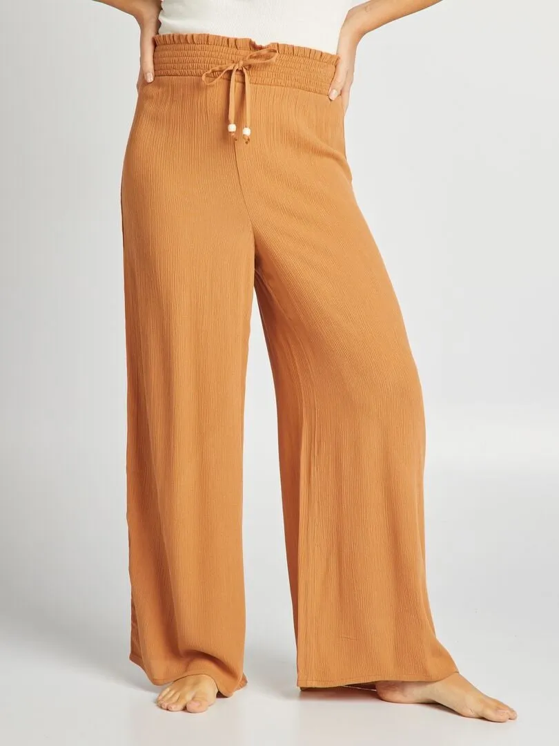 PANTALóN DE PIJAMA  MARRON