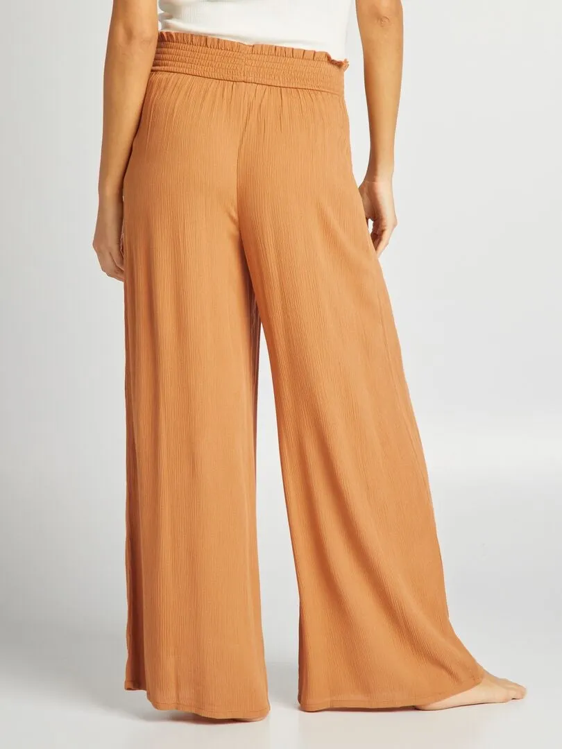 PANTALóN DE PIJAMA  MARRON