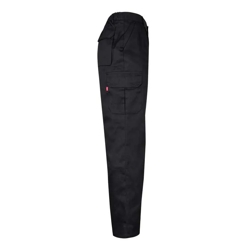 PANTALóN DE TRABAJO INVIERNO NEGRO FORRADO  VELILLA