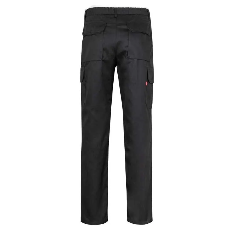 PANTALóN DE TRABAJO INVIERNO NEGRO FORRADO  VELILLA
