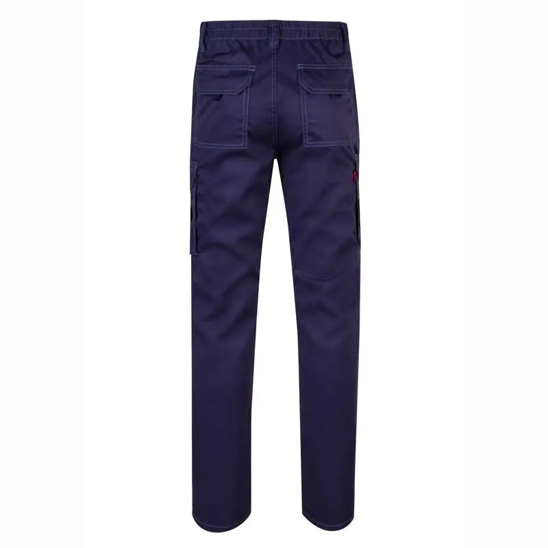 PANTALóN DE TRABAJO STRETCH MULTIBOLSILLOS AZUL MARINO  VELILLA 103002S