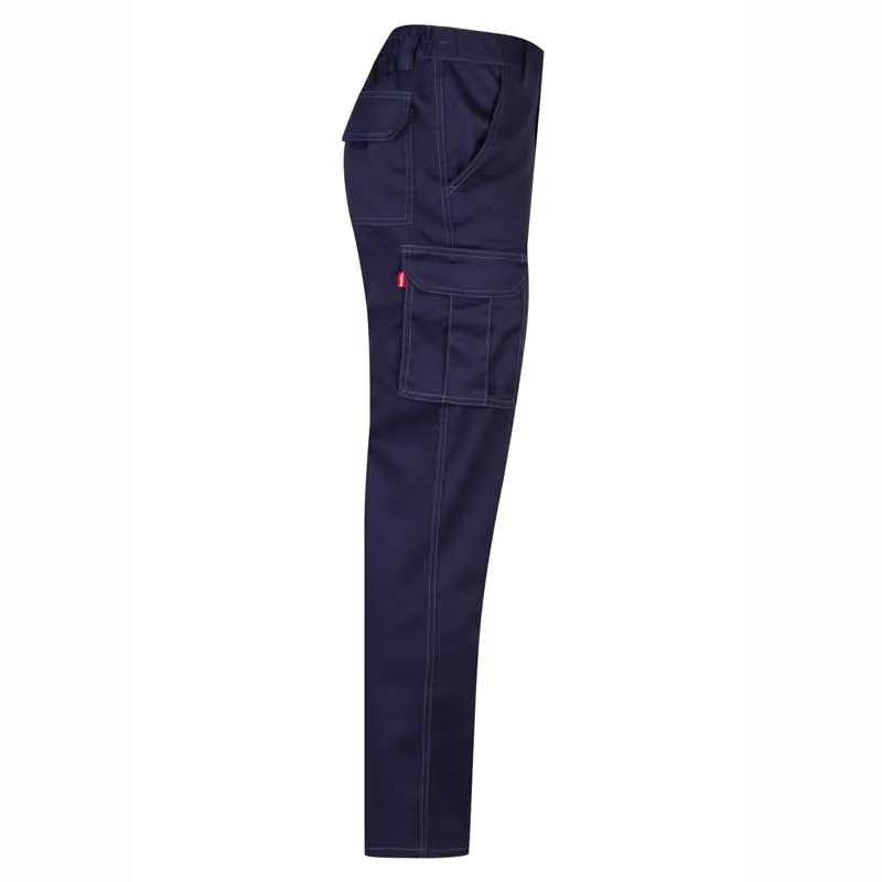 PANTALóN DE TRABAJO STRETCH MULTIBOLSILLOS AZUL MARINO  VELILLA 103002S