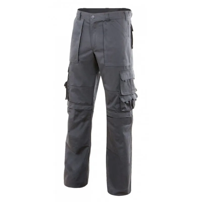 PANTALóN GRIS CON REFUERZO EN CULERA Y RODILLAS  103016 VELILLA
