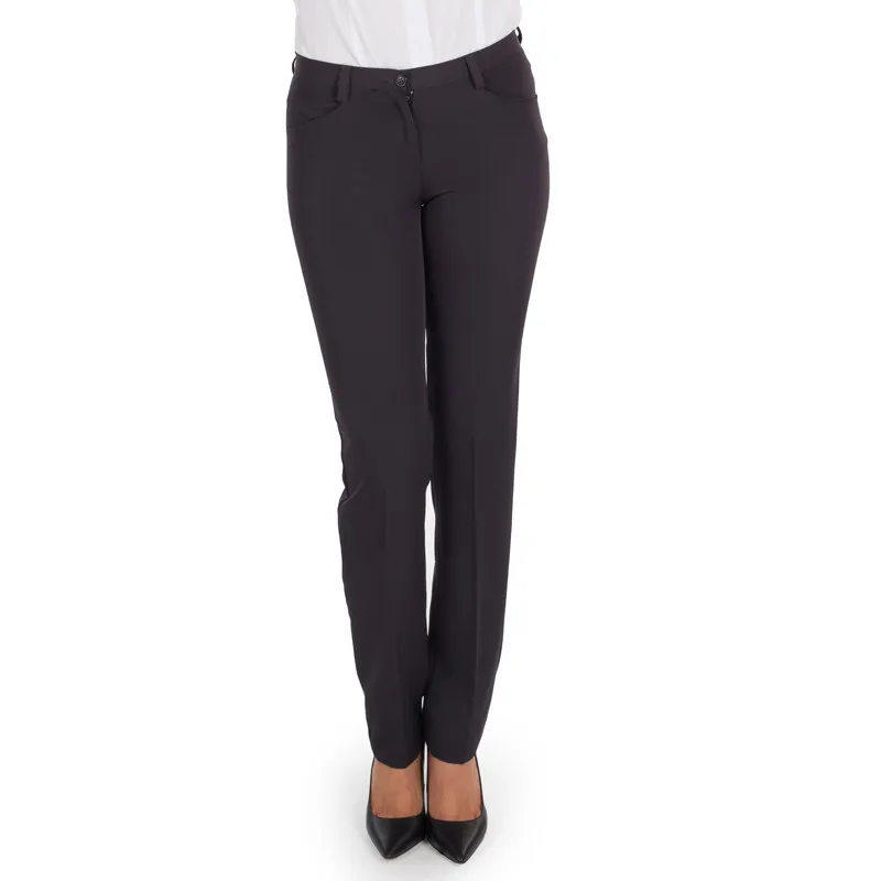 PANTALóN HOSTELERíA DE MUJER BIOELáSTICO CON BOLSILLOS GRIS MARENGO  GARY'S