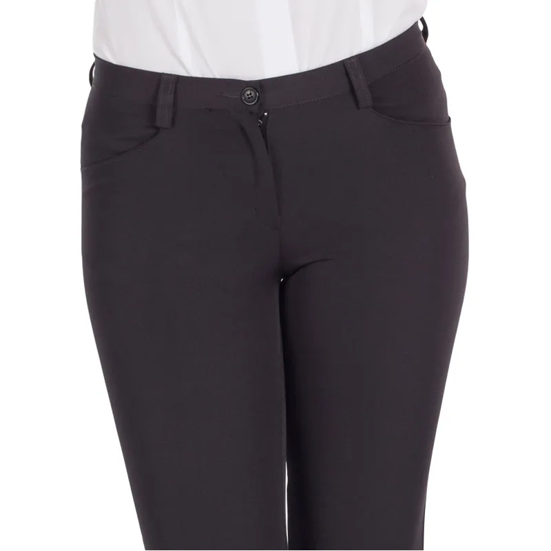 PANTALóN HOSTELERíA DE MUJER BIOELáSTICO CON BOLSILLOS GRIS MARENGO  GARY'S