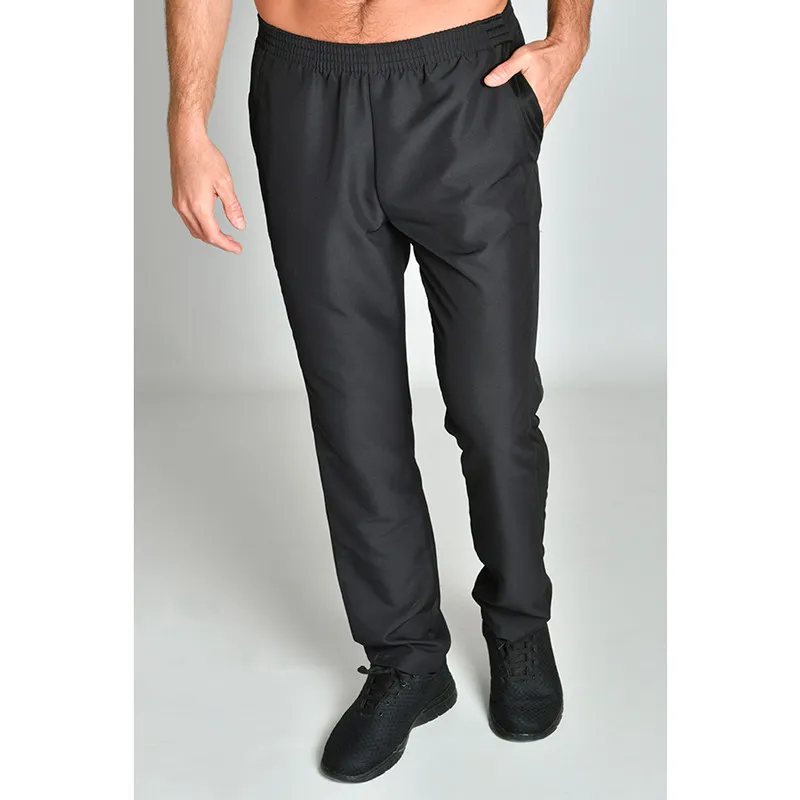 PANTALóN LABORAL DE MICROFIBRA REJILLA LATERAL NEGRO  DYNEKE