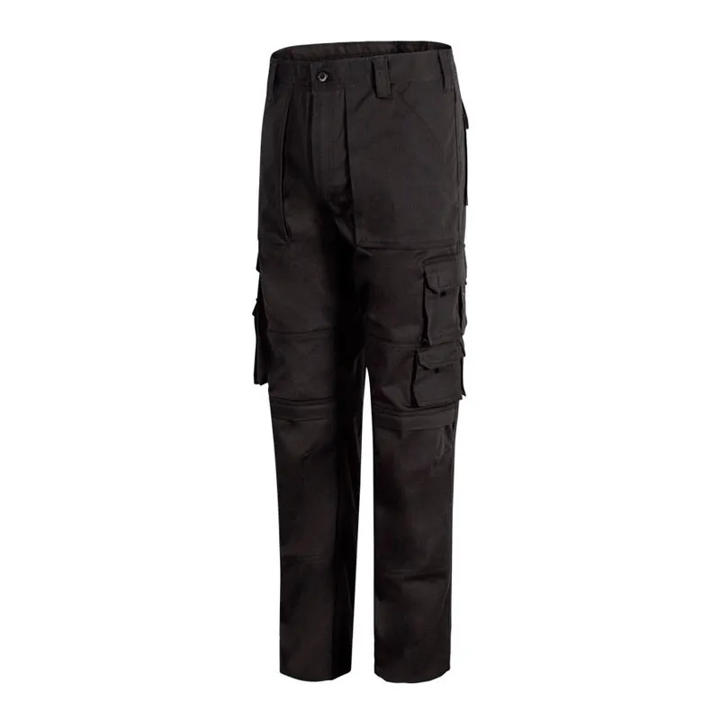 PANTALóN NEGRO CON REFUERZO EN CULERA Y RODILLAS  103016 VELILLA