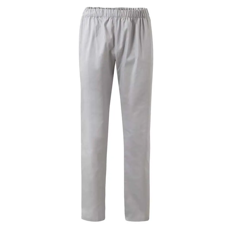 PANTALóN PIJAMA LABORAL CON GOMA GRIS HIELO  VELILLA