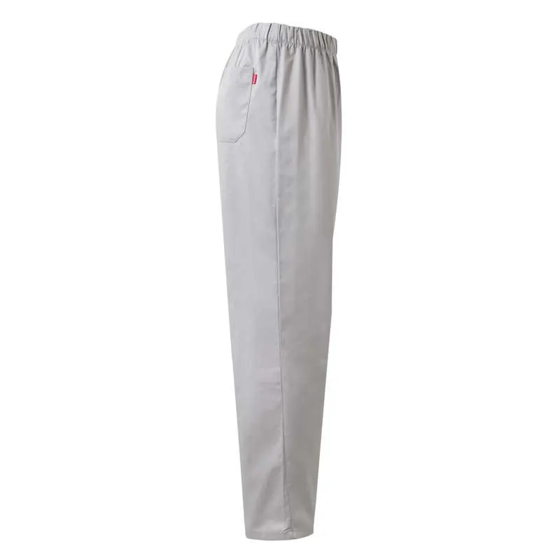 PANTALóN PIJAMA LABORAL CON GOMA GRIS HIELO  VELILLA