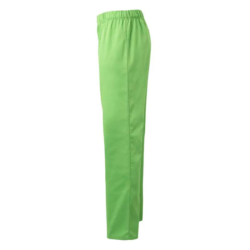 PANTALóN PIJAMA LABORAL CON GOMA VERDE LIMA  VELILLA