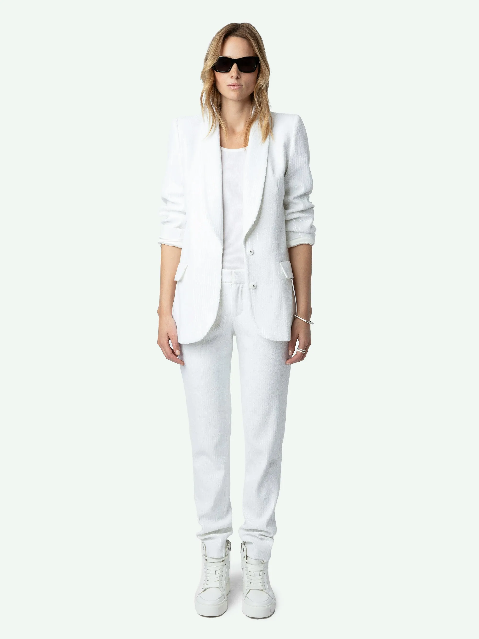 Pantalón Prune con Lentejuelas