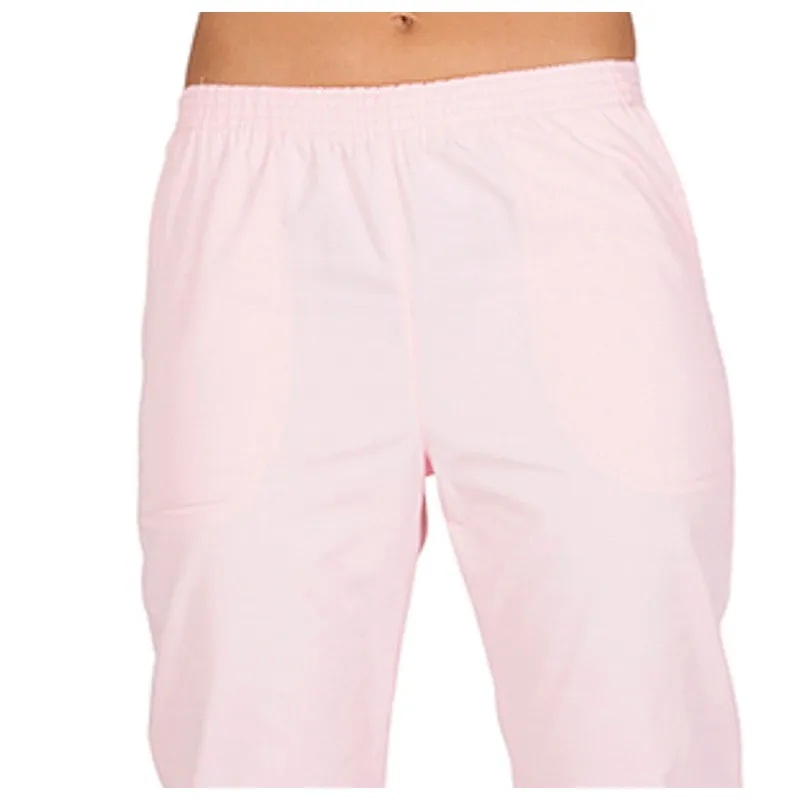 PANTALóN SANITARIO ROSA CON BOLSILLOS Y GOMA ENTERA  GARY'S