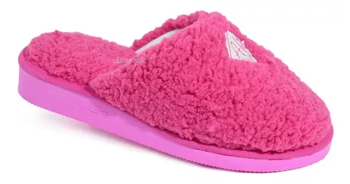 Pantufla Mujer Cómodas Peluche  Livianas Corderito Ale 13
