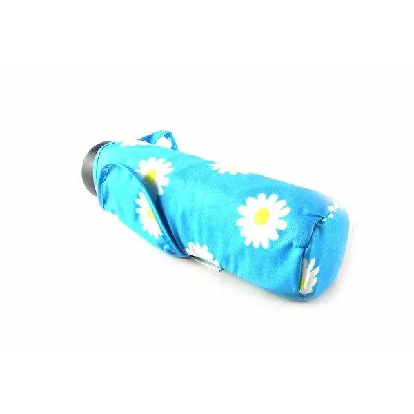 Paraguas plegable Bisetti con estampado floral con despliegue manual