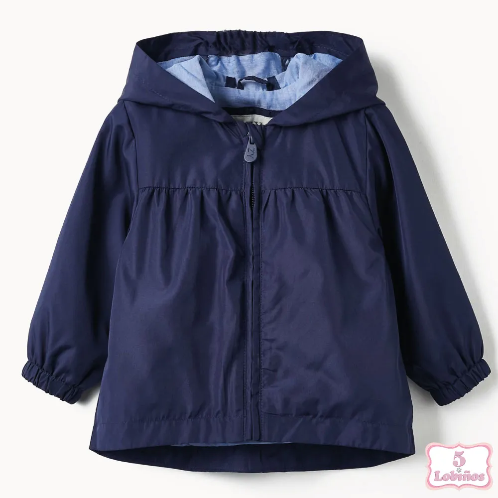 PARKA BEBÉ NIÑA MARINO ZIPPY
