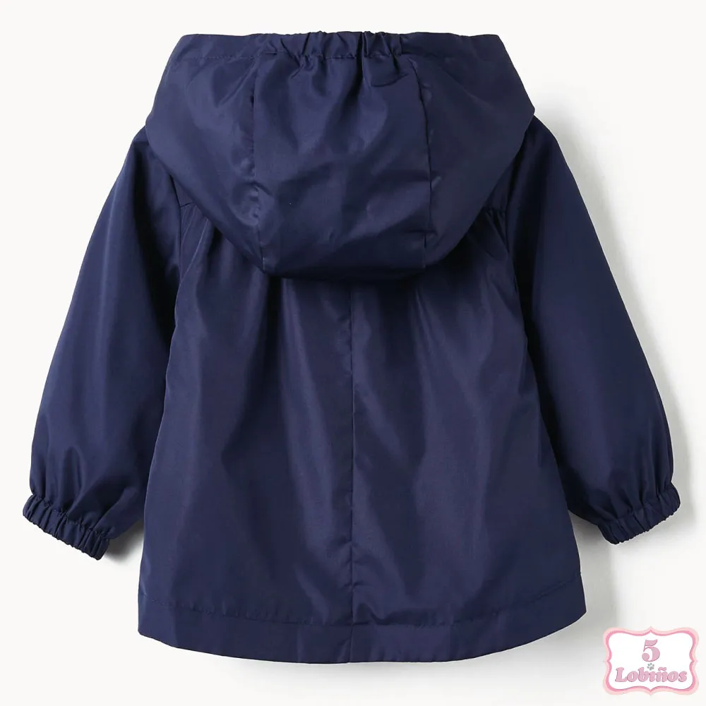 PARKA BEBÉ NIÑA MARINO ZIPPY