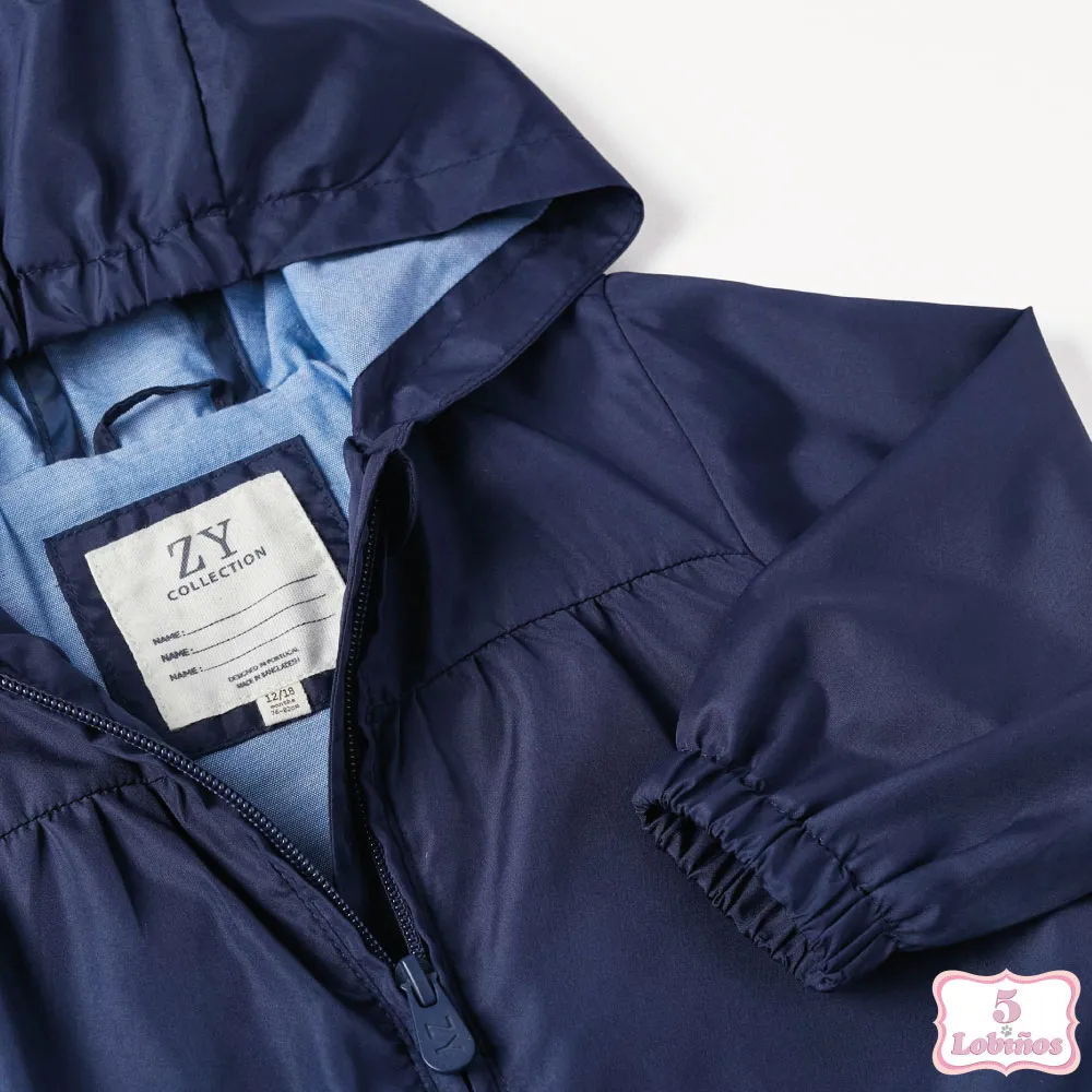 PARKA BEBÉ NIÑA MARINO ZIPPY