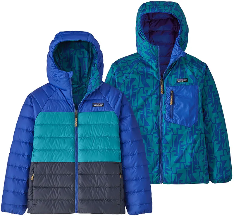 patagonia Reversible Down Sweater Hoody Kids