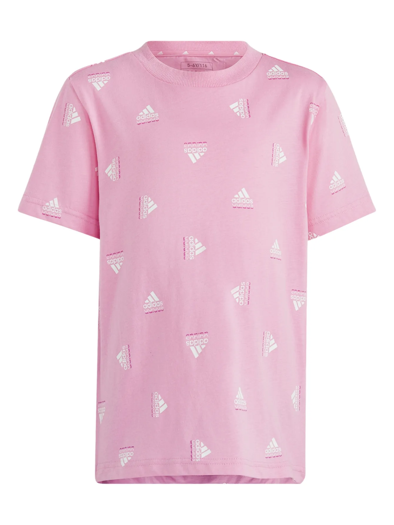 Playera Adidas Bluv Rosa Para Niña