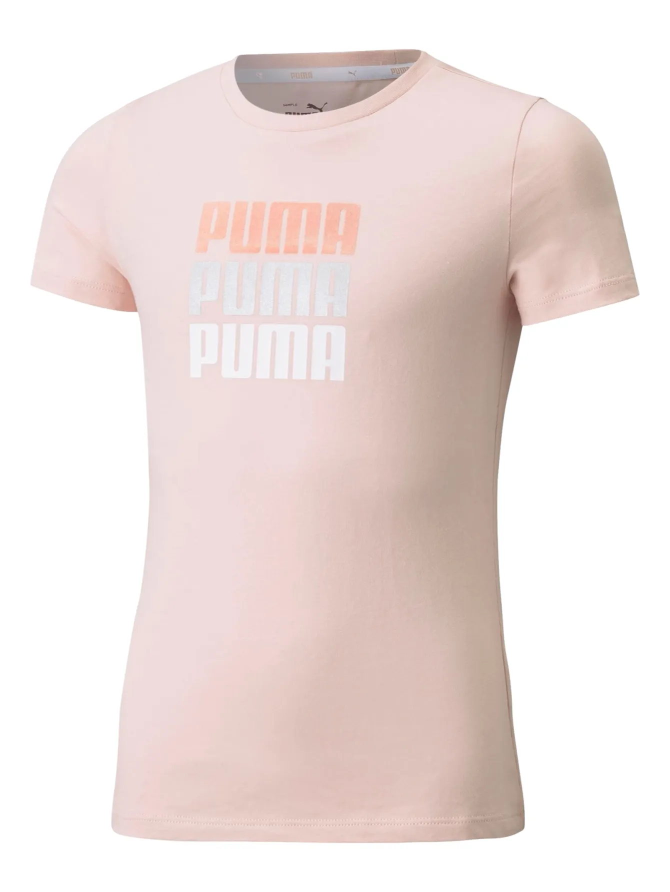 Playera Puma Alpha Rosa Para Niña