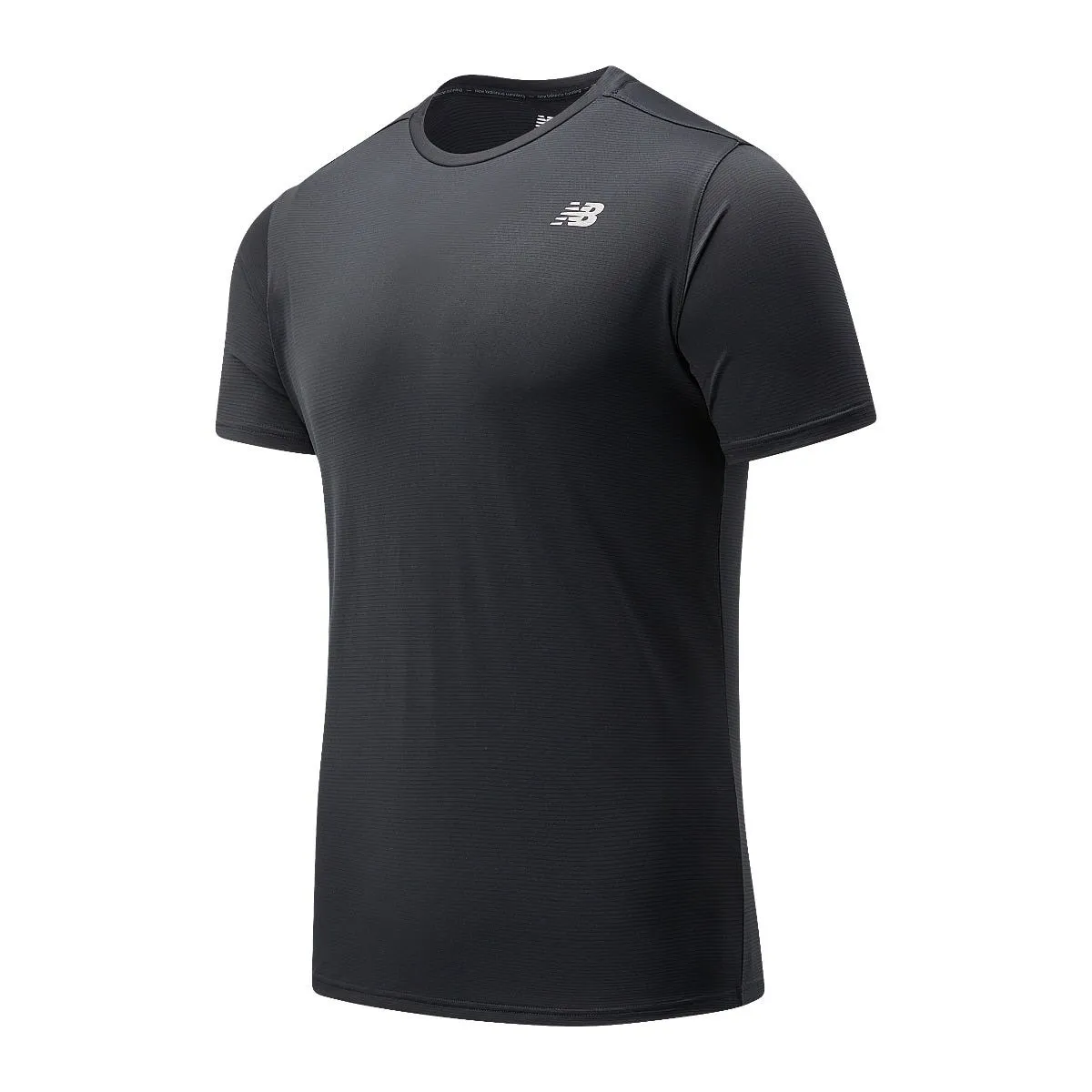 Polera Running Hombre New Balance Accelerate Negra