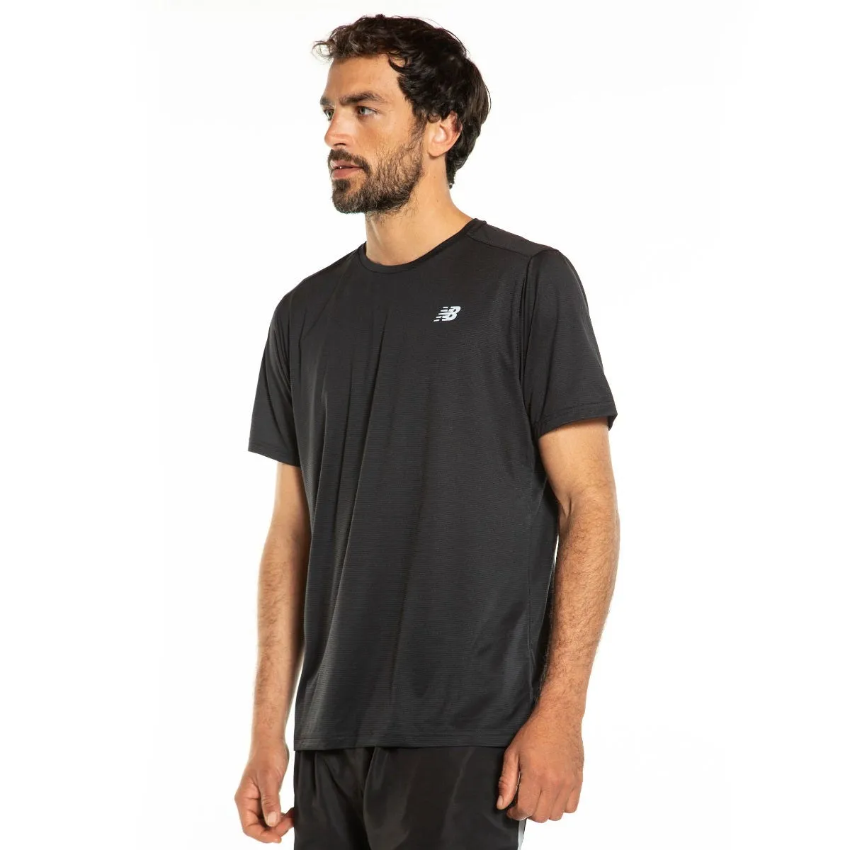 Polera Running Hombre New Balance Accelerate Negra