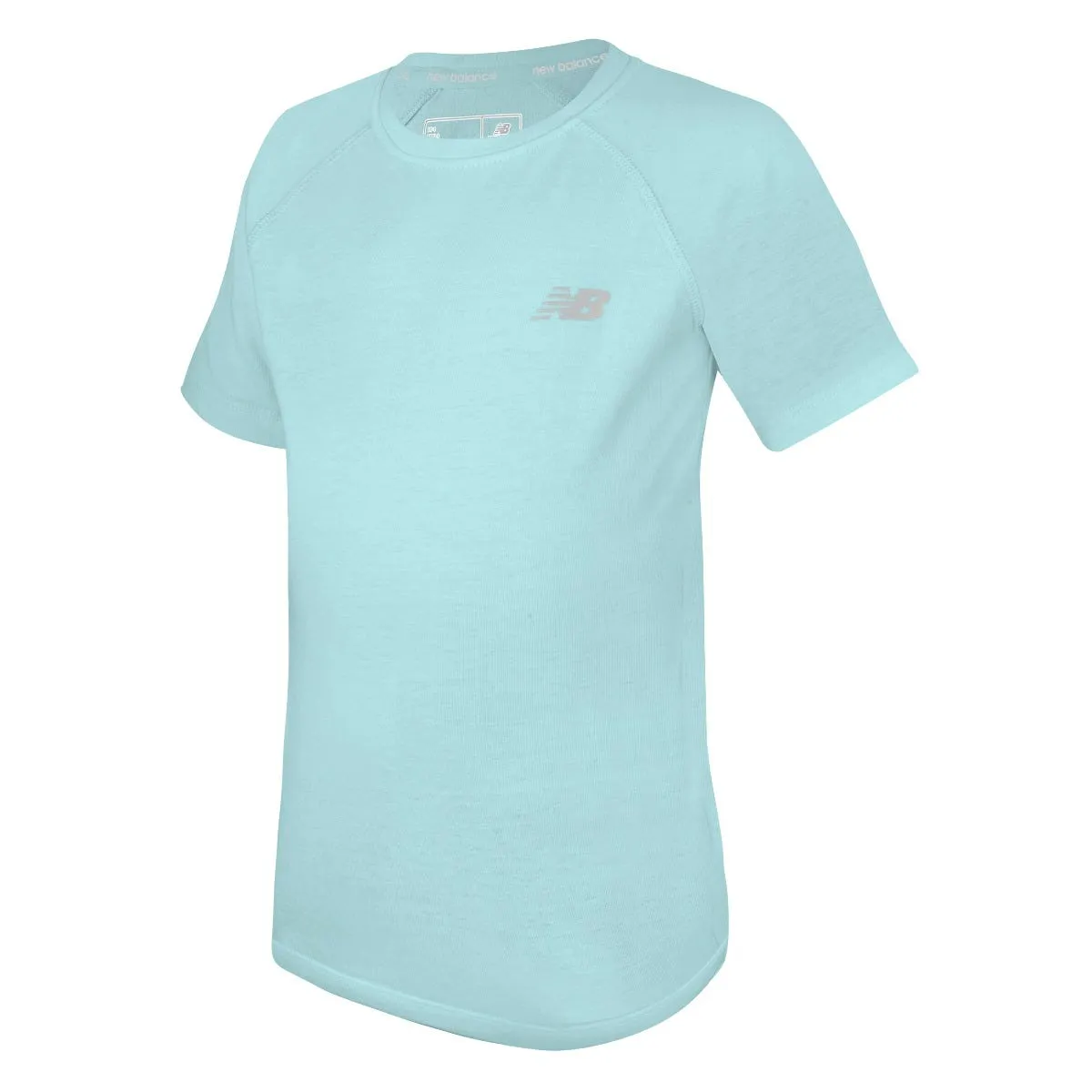 Polera Running Niña New Balance Tenacity Grils Verde