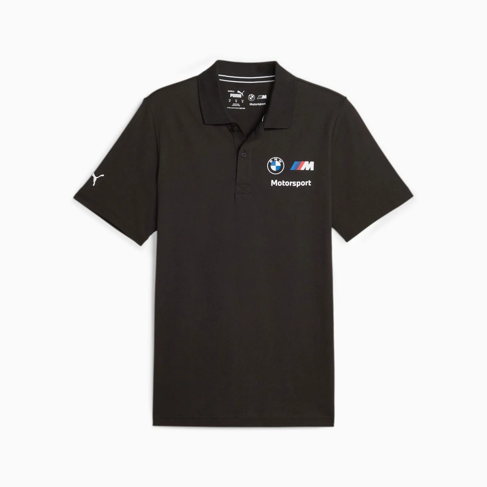 Puma BMW M Motorsport Poloshirt Herren, Schwarz,