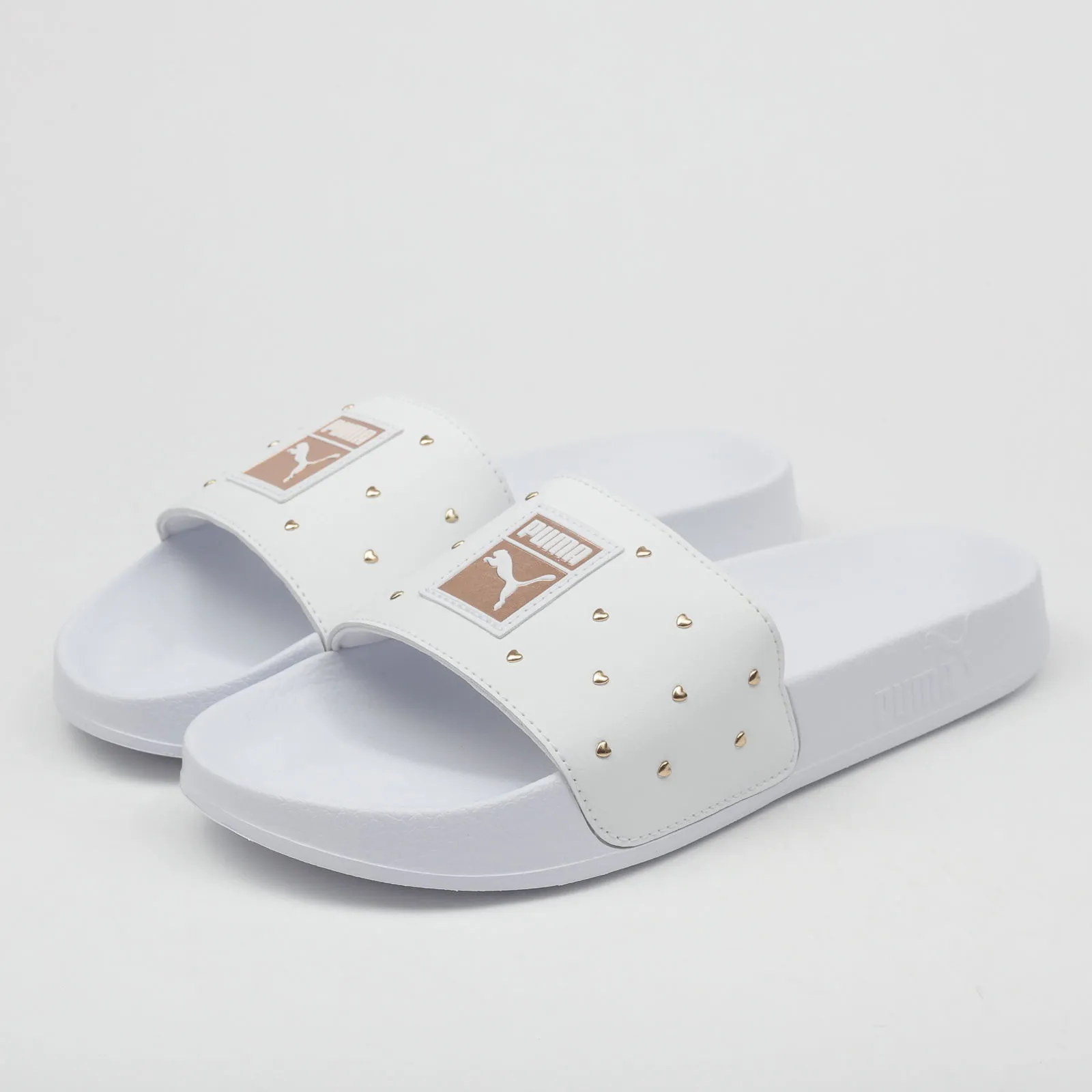 PUMA LEADCAT STUDS WNS WHITE  ROSE GOLD