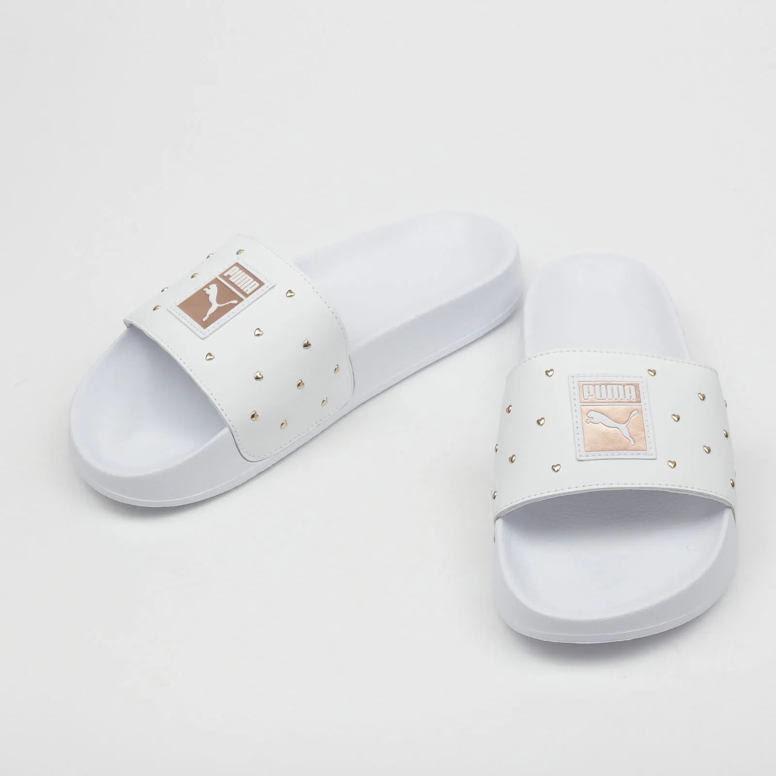 PUMA LEADCAT STUDS WNS WHITE  ROSE GOLD
