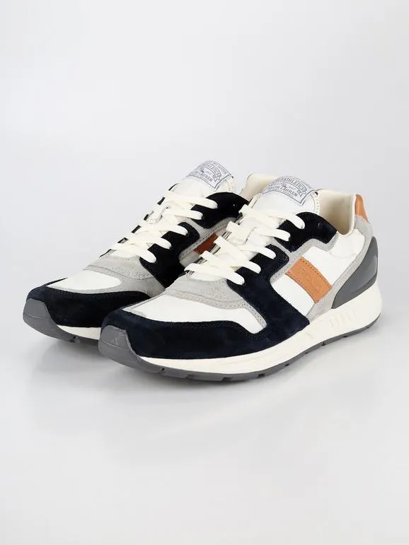 Ralph Lauren Train100  Zapatillas en piel y tejido